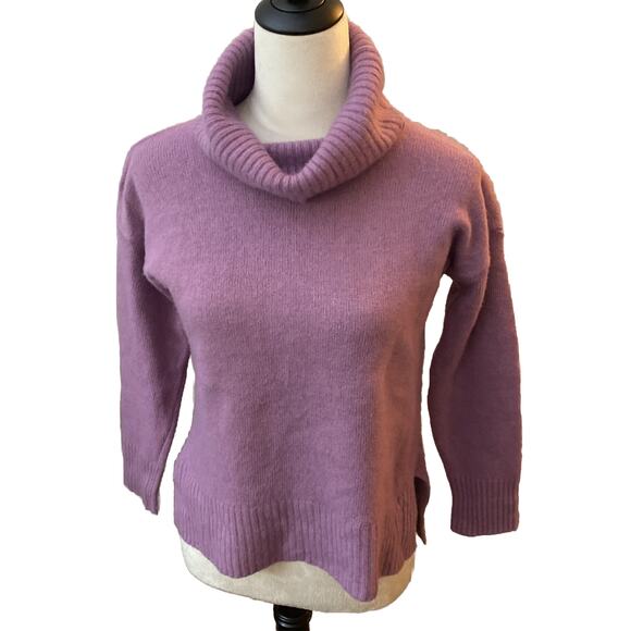 Women’s Cozy Cashmere Blend Sweater , Lilac, Women’s Small, Bartolini Brand EUC - Picture 1 of 8